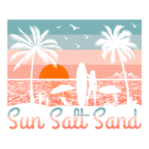 Sun Salt Sand Summer DTF Ready Press V1 | Iris DTF