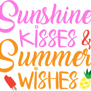 Sunshine Kisses Design - DTF Ready To Press
