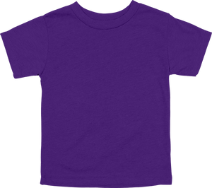 Bella + Canvas 3001T Toddler Jersey Short Sleeve T-Shirt – Team Purple