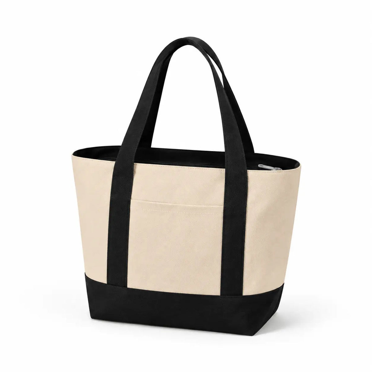 Mini Canvas Tote Bags with Zipper for Everyday Use - TG237ZIP - Iris DTF 