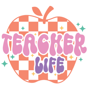 Funny Teacher Life Design Ready to Press (V1) | Iris DTF