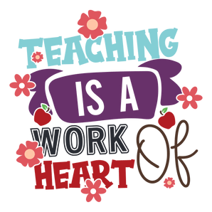 Back to School Teacher Design DTF-Ready Press | Iris DTF