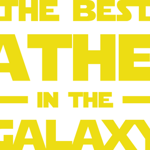 Best Father in the Galaxy Design (V1) | Iris DTF