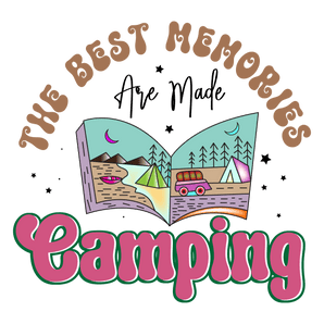 Cute Camping Design - DTF Ready To Press