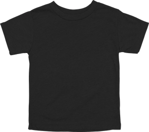 Bella + Canvas 3001T Toddler Jersey Short Sleeve T-Shirt – Vintage Black
