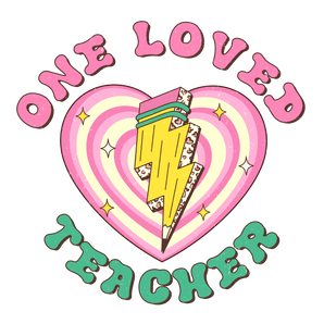 Cute Teacher Gift Design - DTF Ready To Press