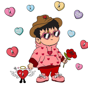 Bad Bunny Bebesota Bebecita Valentine's Day | Iris DTF