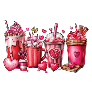 Valentine's Day Coffee Design | Iris DTF