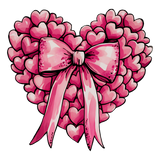 Love Ribbon Valentine's Day Design | Iris DTF