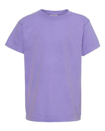 Comfort Colors 9018 Garment-Dyed Heavyweight Youth T-Shirt - Iris DTF 