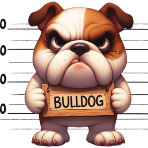 Bulldog Design - DTF Ready To Press