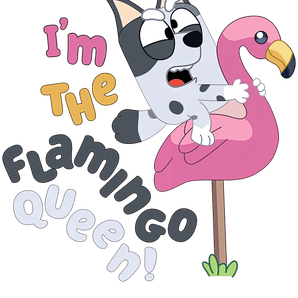 Funny Bluey Design DTF-Ready to Press | Iris DTF