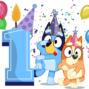 First Birthday Boy Design - DTF Ready To Press