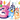 Bluey 3nd Birthday Design - DTF Ready To Press