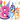 Bluey 8nd Girl Birthday Design - DTF Ready To Press