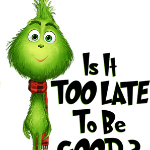 Grinch Christmas Design DTF-Ready to Press (V4) | Iris DTF