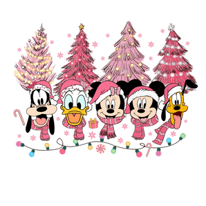 Mickey Mouse Christmas Tree DTF Ready to Press | Iris DTF