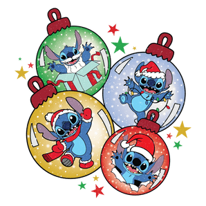 Disney Funny Stitch Christmas Design | Iris DTF