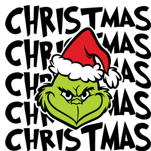 Christmas Grinch Design DTF-Ready to Press | Iris DTF