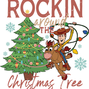Toy Story Christmas Design - DTF Ready To Press