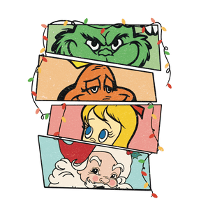 Christmas Grinch Design DTF-Ready to Press (V2) | Iris DTF