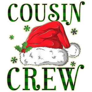 Cousin Crew Christmas Design - DTF Ready To Press