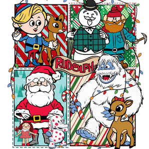 Santa Christmas DTF Design - Ready to Press V2 | Iris DTF