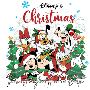 Festive Mouse Christmas Design Ready Press V2 | Iris DTF