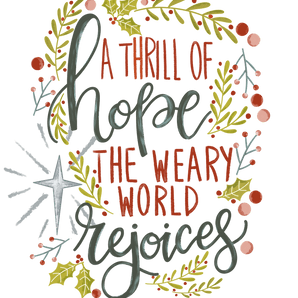 Christmas Hope Design - DTF Ready To Press