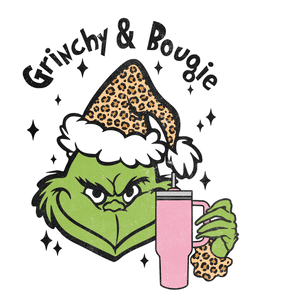 Grinchy Bougie Christmas Ready to Press (V1) | Iris DTF