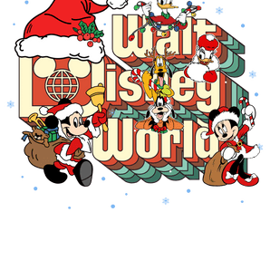 Walt Disney World Christmas DTF Ready Press V1 | Iris DTF
