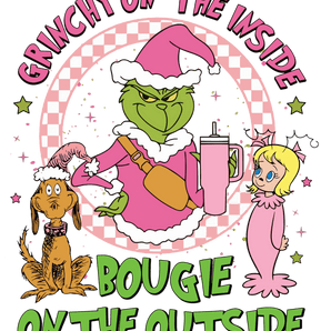 Grinchy On The Inside Design - DTF Ready To Press