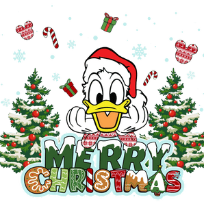 Donald Duck Christmas Tree Design | Iris DTF