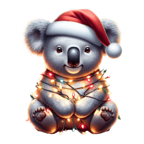 Christmas Kuala Tree Design - DTF Ready To Press