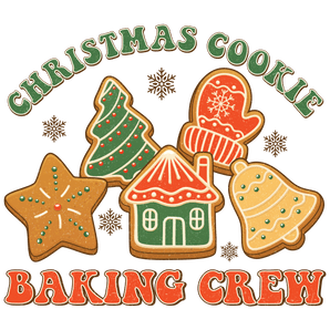 Christmas Cookie Baking Crew Design | Iris DTF
