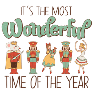 Wonderful Time of the Year - Christmas Design | Iris DTF