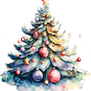 Christmas Tree Design DTF-Ready to Press (V3) | Iris DTF