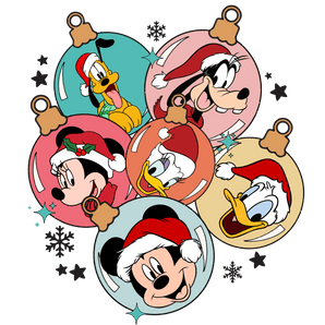 Mickey and Friends Christmas DTF Ready Press V1 | Iris DTF
