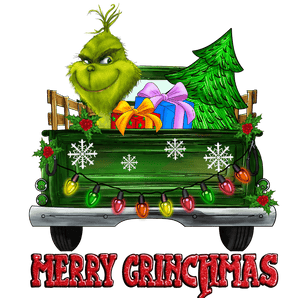 Merry Grinchmas DTF Design - Ready to Press V1 | Iris DTF