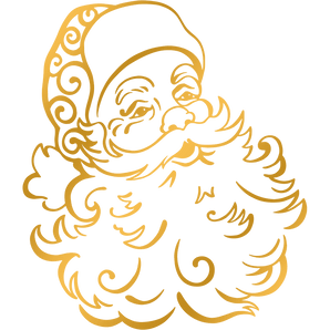Santa Christmas DTF Design - Ready to Press V1 | Iris DTF