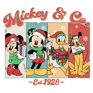 Mickey Co Est 1928 Christmas Design | Iris DTF