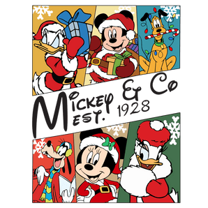 Disney Mickey and Co Christmas Design | Iris DTF