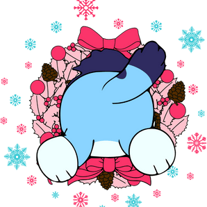 Bluey Christmas Design DTF-Ready to Press (V3) | Iris DTF