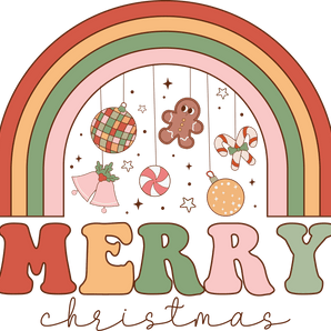 Merry Christmas DTF Design - Ready to Press V18 | Iris DTF