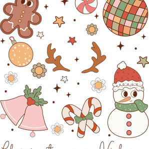 Christmas Vibes Design DTF-Ready to Press (V1) | Iris DTF