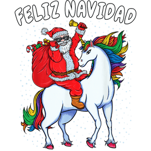 Feliz Navidad Christmas Design DTF-Ready Press | Iris DTF