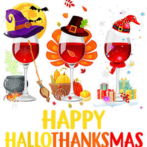 Happy Hallothanksmas DTF-Ready to Press (V3) | Iris DTF