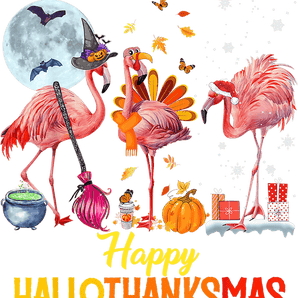 Happy Hallothanksmas DTF-Ready to Press (V4) | Iris DTF