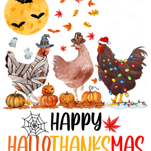 Happy Hallothanksmas DTF-Ready to Press (V1) | Iris DTF