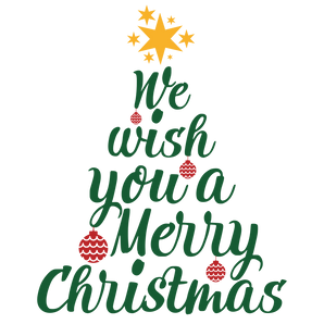 Wish You a Merry Christmas Design | Iris DTF